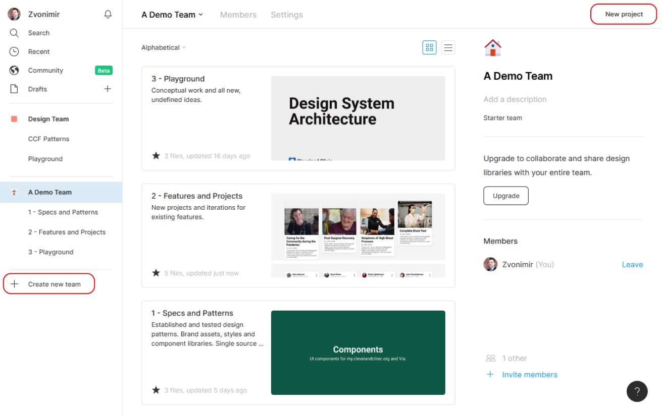 Thumbnail of Using Figma to bridge the gap between design and development