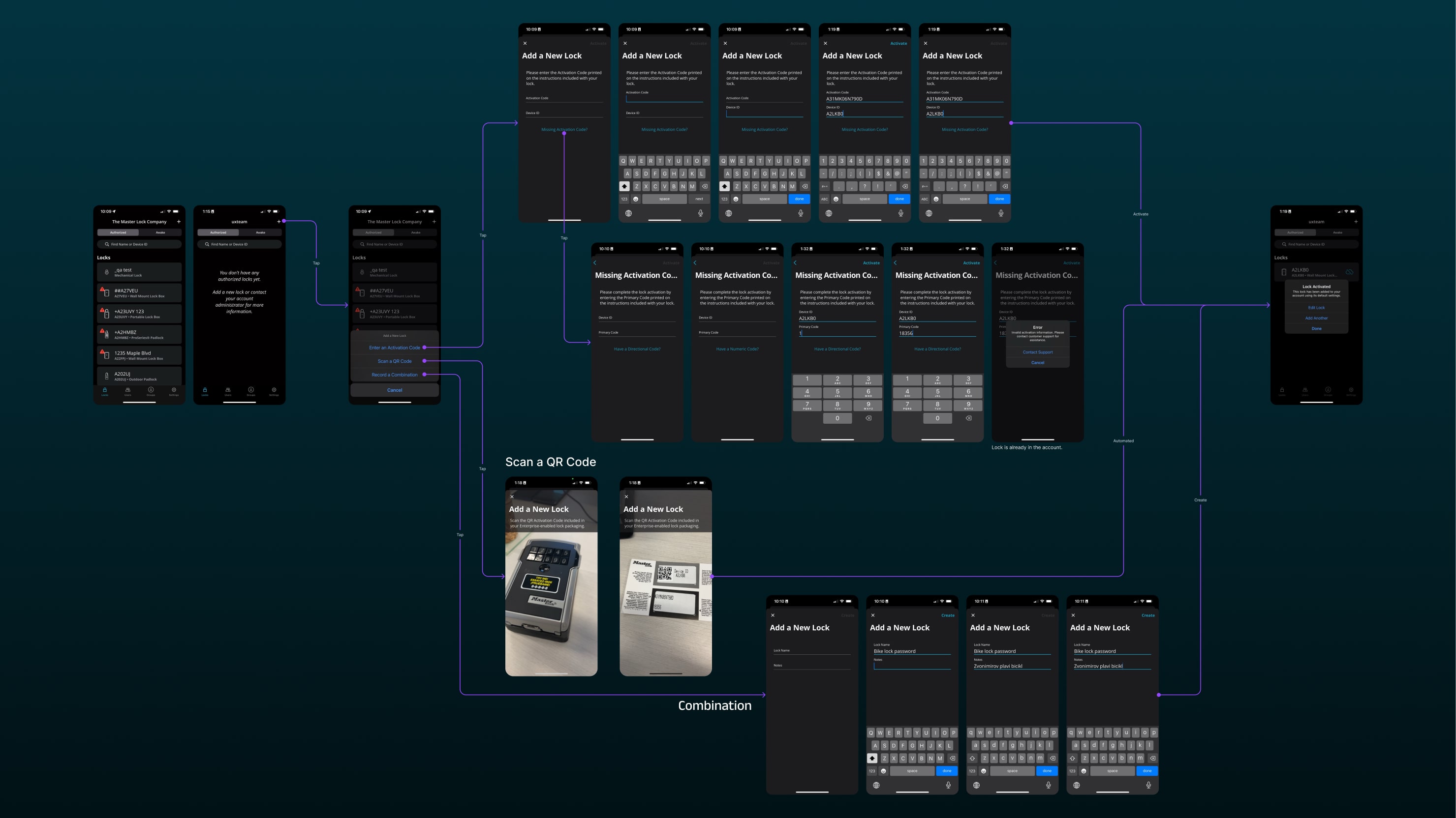 Wireflow describing how to add bridge to the Enterprise app.