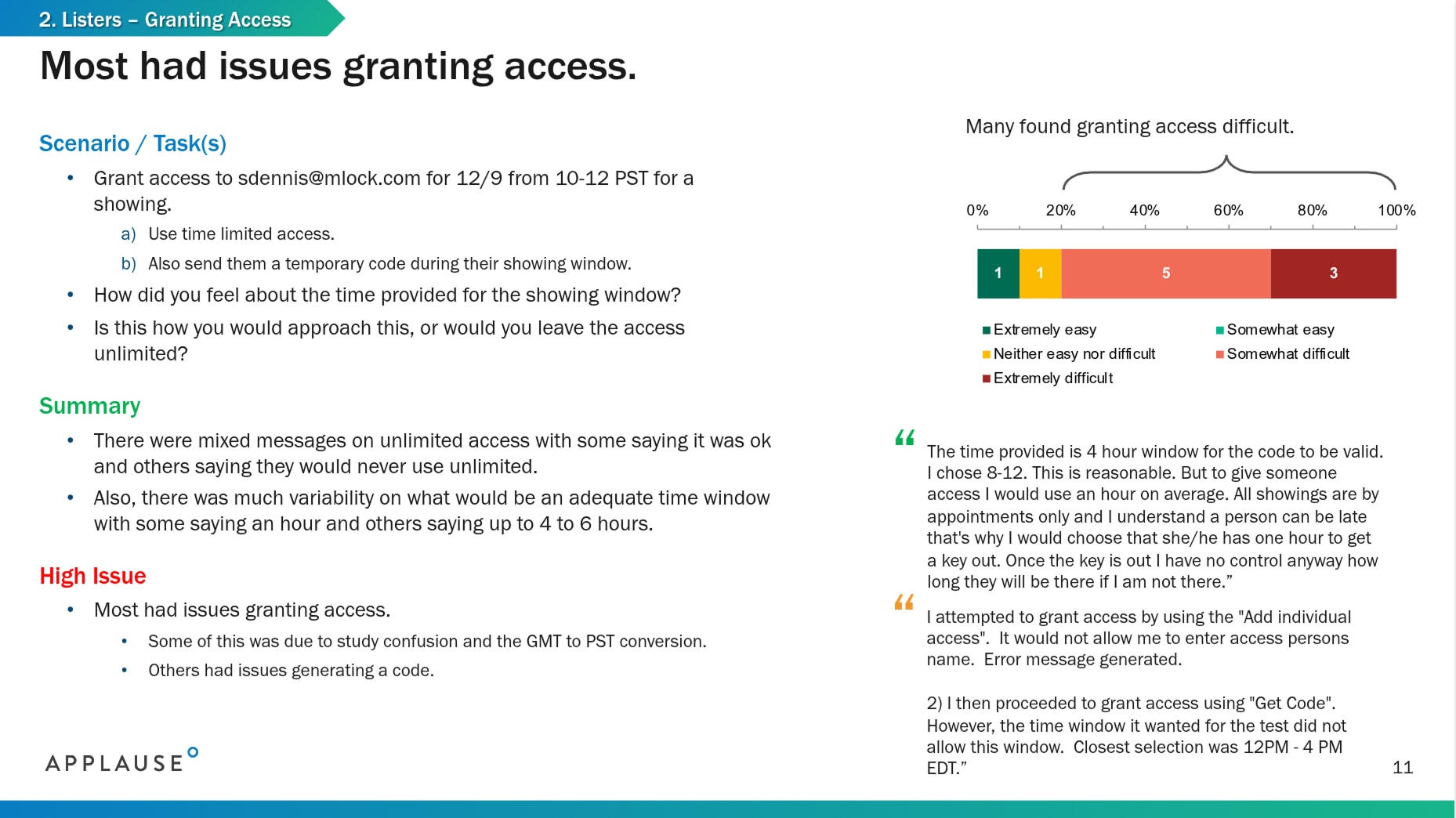 A slide from a research study done by Applause.